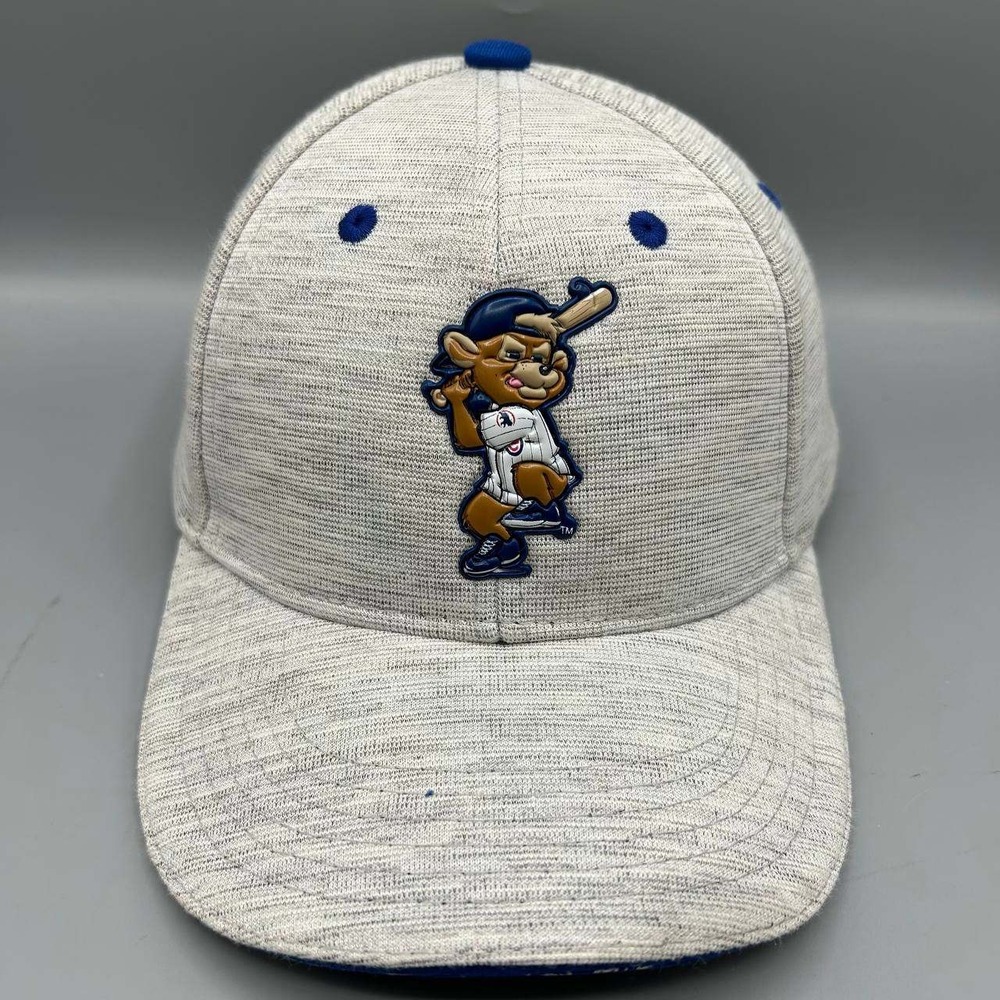 Chicago Cubs Hat‎ Youth Gray Blue Melonwear Snap Back Cap Cotton